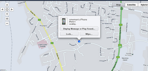 find my iPhone app for iPhone and iPad