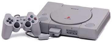 1990s Playstation 1 console