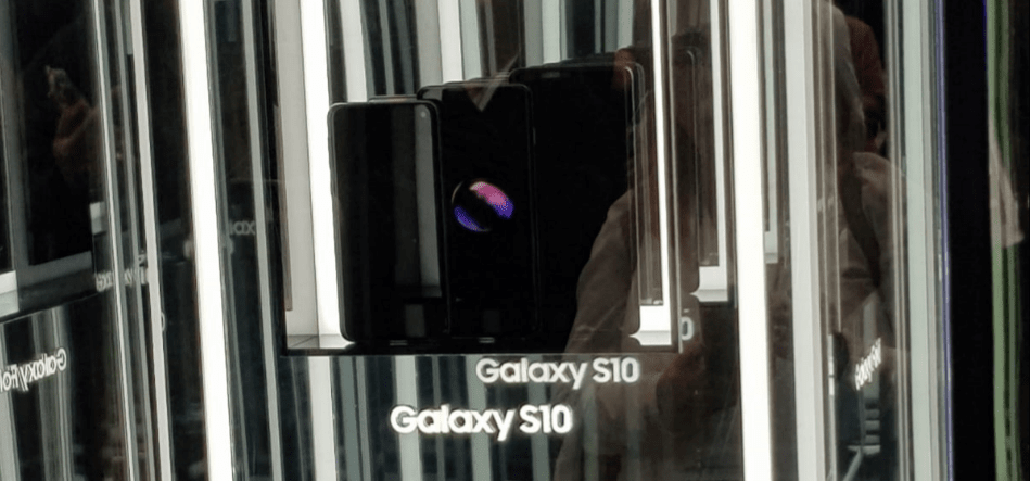 Samsung Galaxy S10 photo from Mobile World Congress 2019