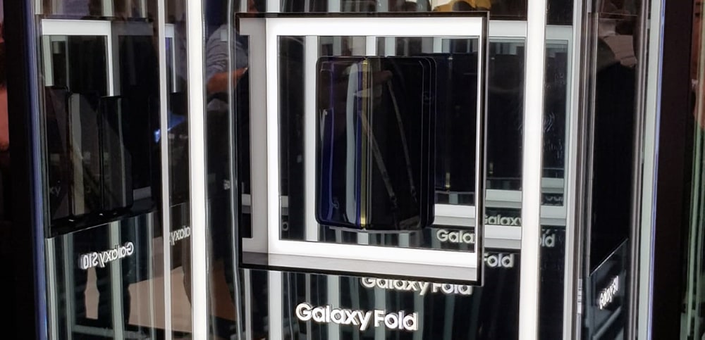 Samsung Galaxy Fold at MWC (Mobile World Congress) 2019